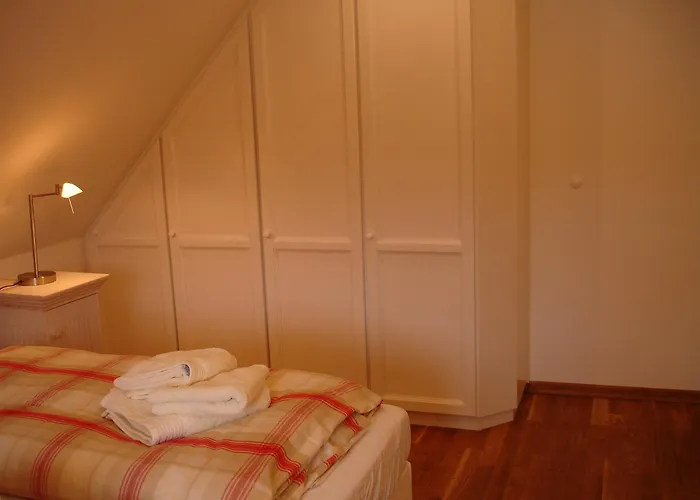 Дом отдыха 5 Sterne Reetdachhaus Wildroeschen